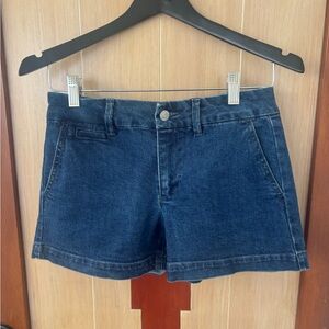 Harper Blue Jean Shorts Cut-Off Style